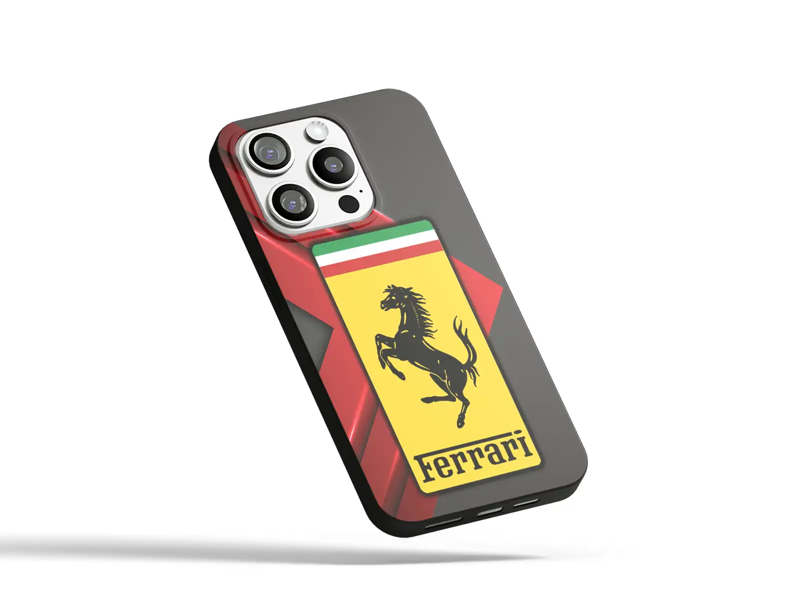 Ferrari Cubierta Celular Estilo Motorsport Minimalista